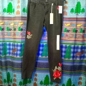 Vintage America 12 Skinny Boho Jeans